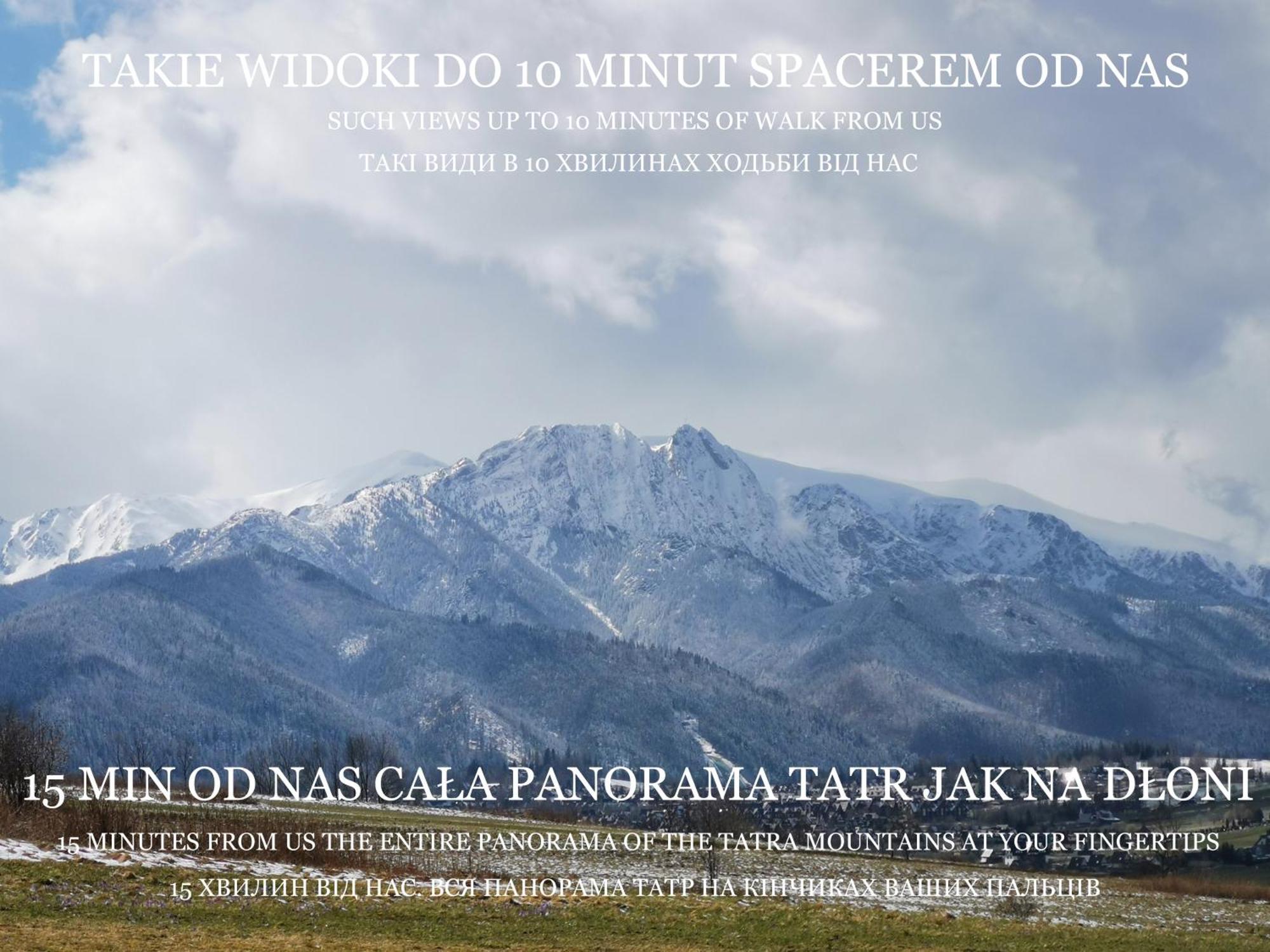 Czarny Jelen Lägenhet Zakopane Exteriör bild